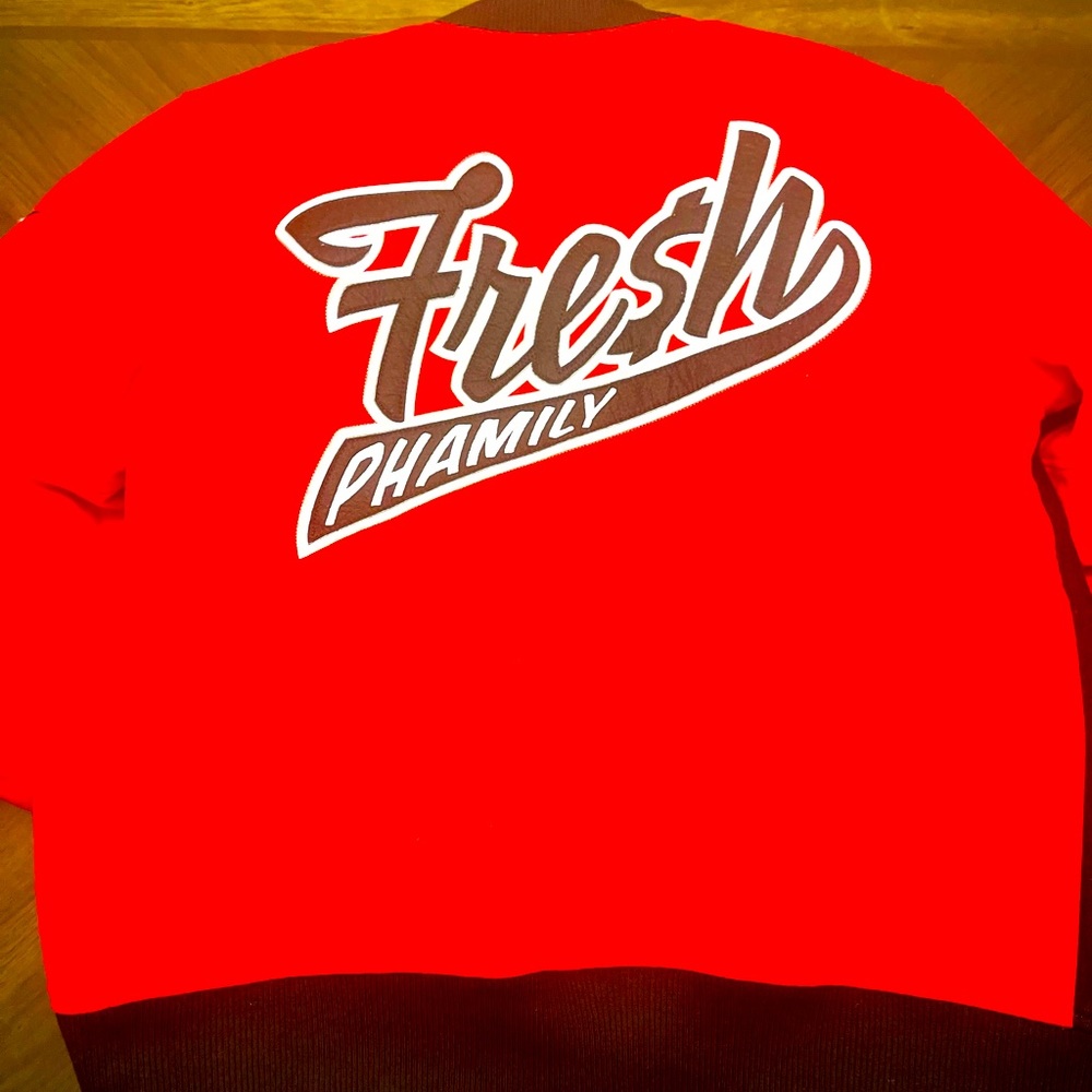 Fresh Phamily varsity style jacket for Men